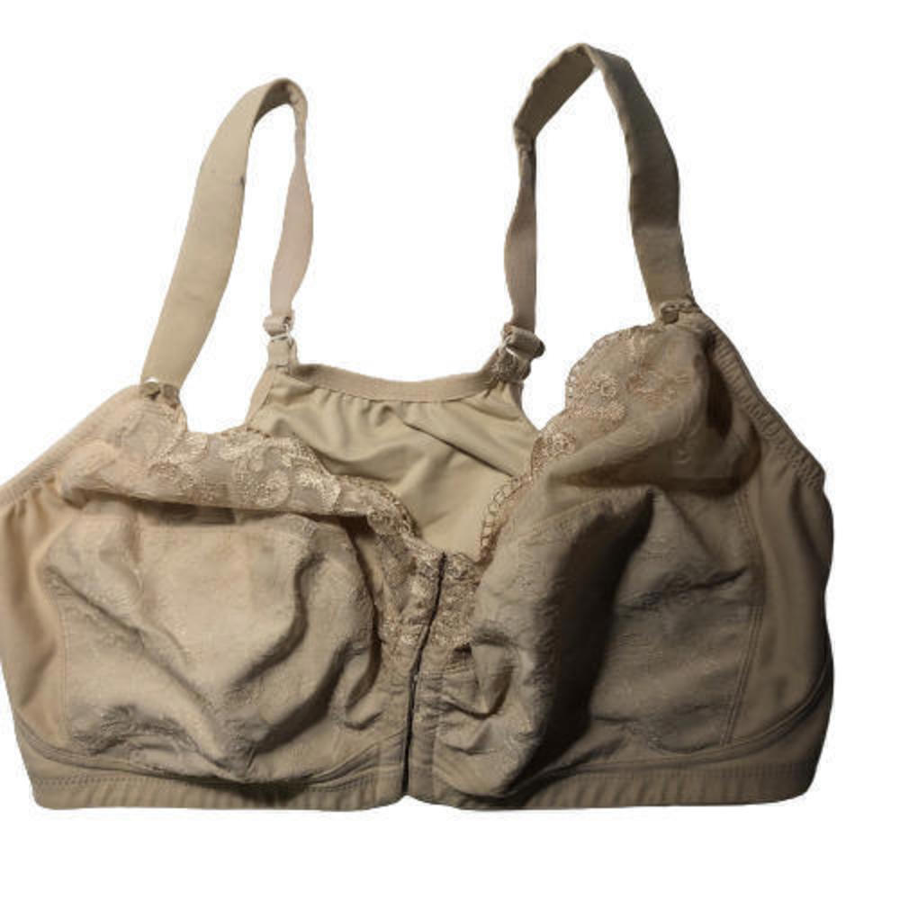 #2713-2 Glamorise Sport Bra RN15564 Sport Elite Performance 44DD Tan